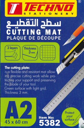 Librairie Bouarroudj - PLAQUE DE DECOUPE A2 TEC 5382